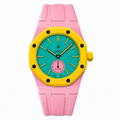 Strapmont Royal Pop Bioceramic Case and Rubber Strap 40mm