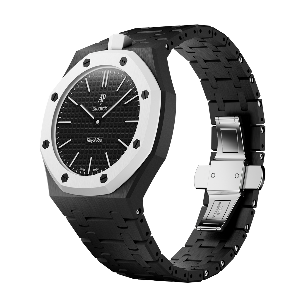 Strapmont Bioceramic Bracelet Case for AP x Swatch Royal Pop
