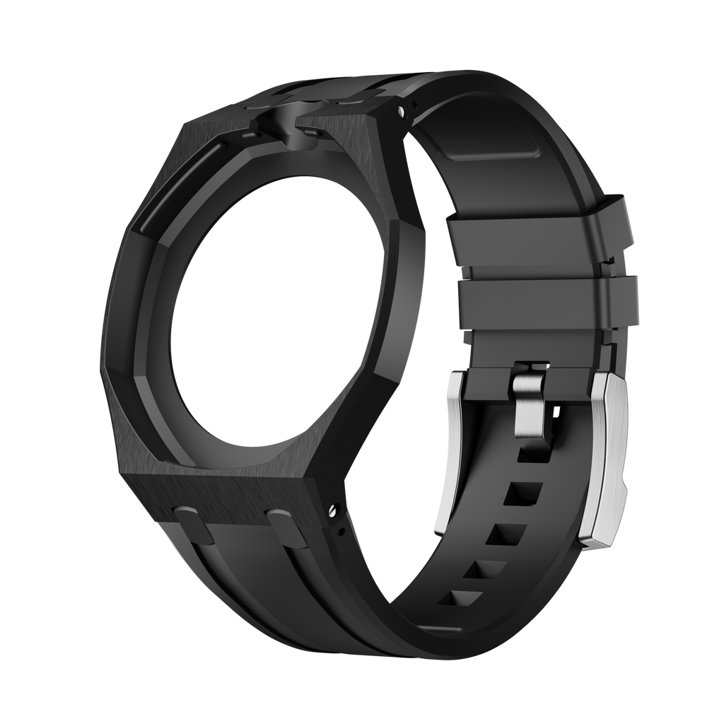 Strapmont Bioceramic Rubber Strap Case for AP x Swatch Royal Pop