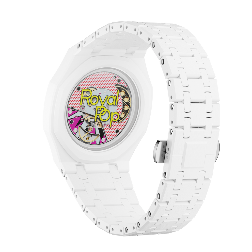Strapmont Bioceramic Bracelet Case for AP x Swatch Royal Pop
