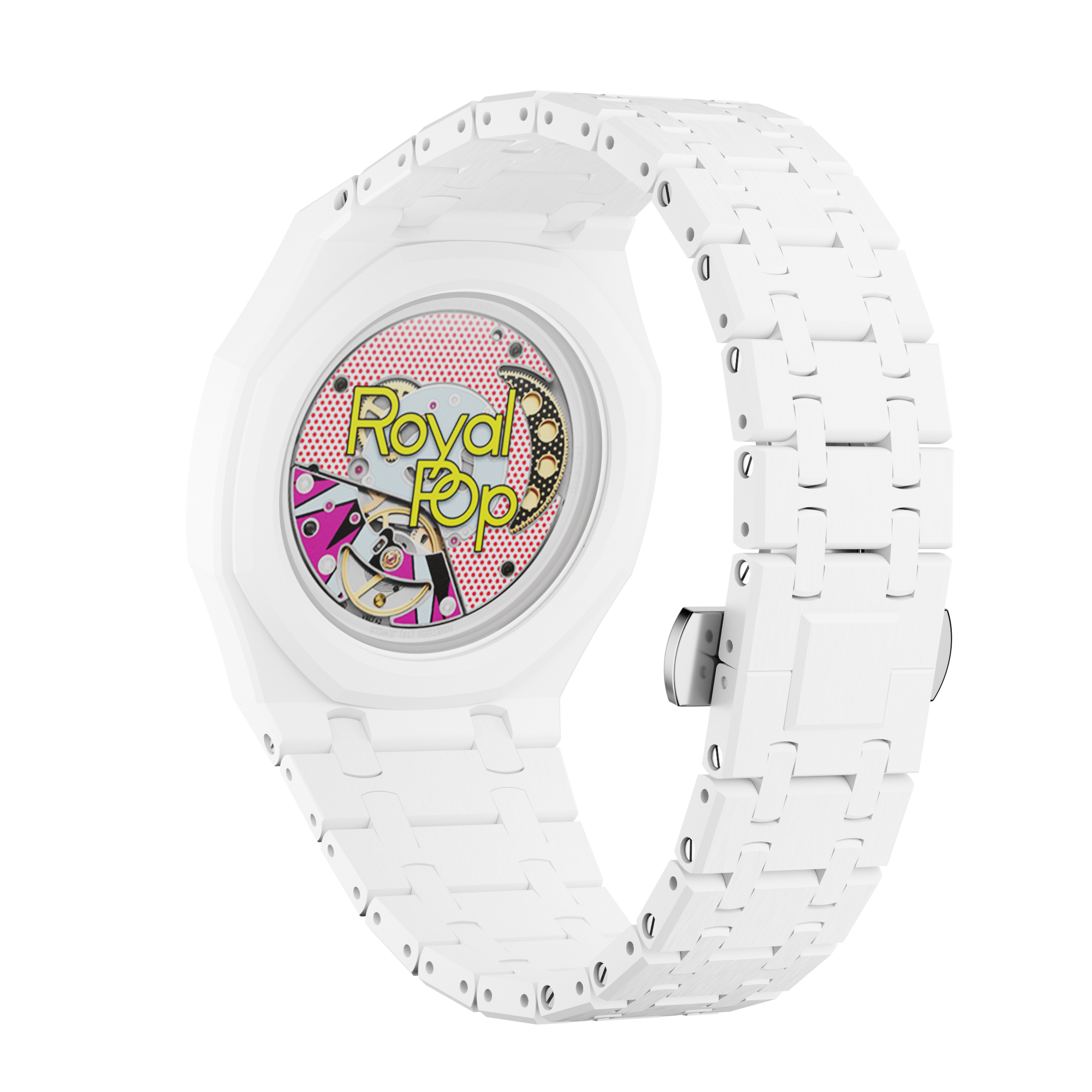 Strapmont Bioceramic Bracelet Case for AP x Swatch Royal Pop