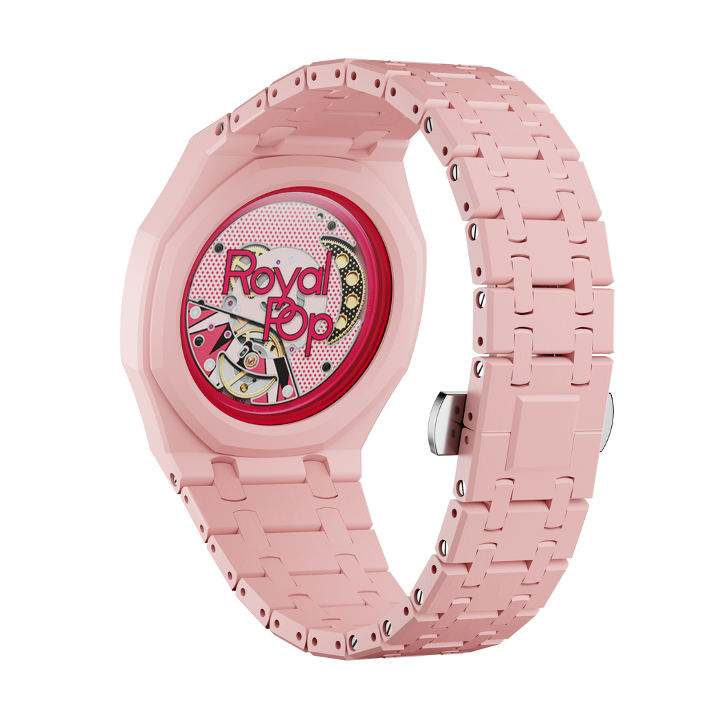 Strapmont Bioceramic Bracelet Case for AP x Swatch Royal Pop
