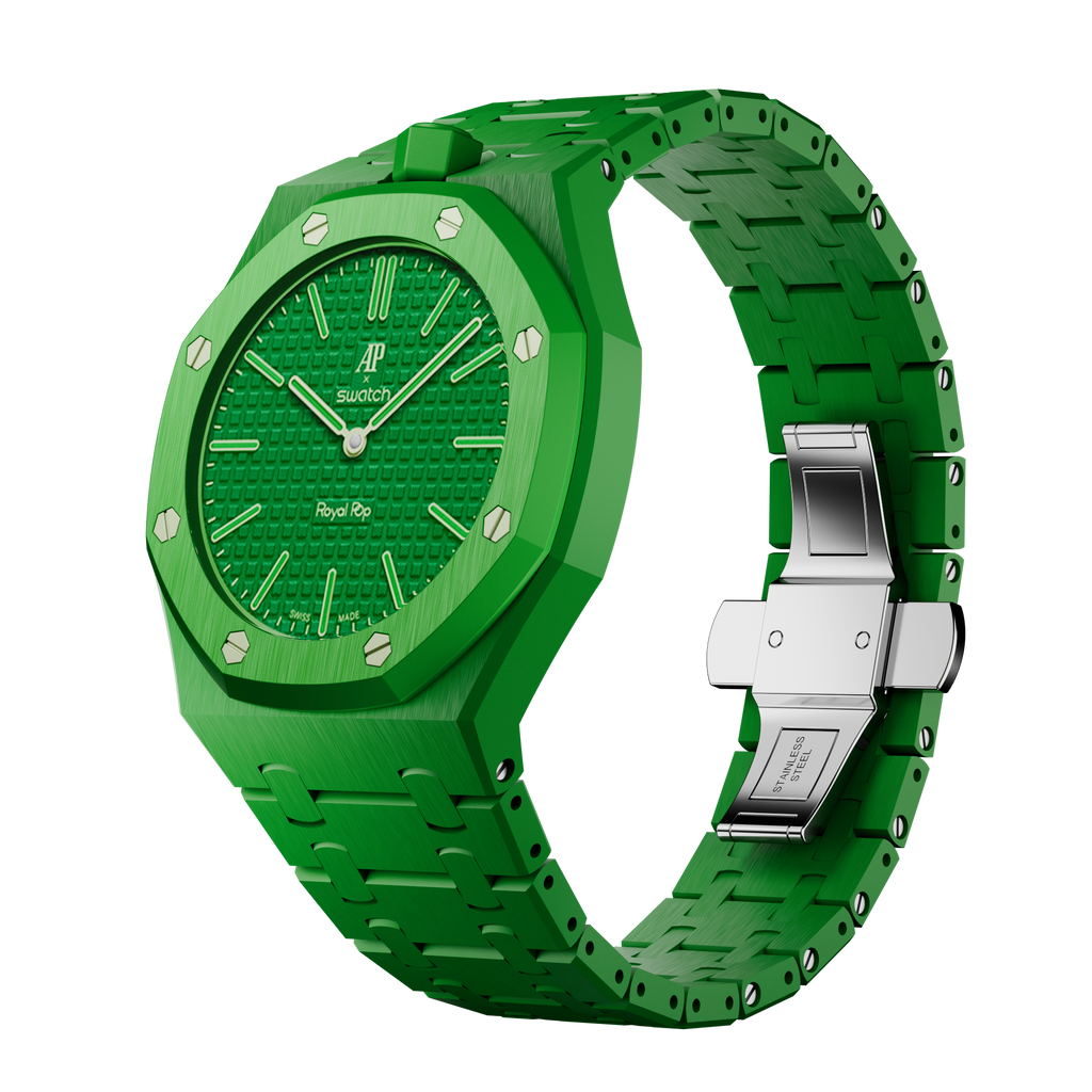 Strapmont Bioceramic Bracelet Case for AP x Swatch Royal Pop