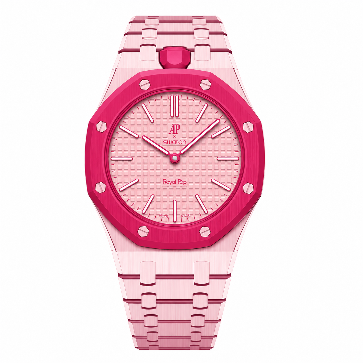 Strapmont Bioceramic Bracelet Case for AP x Swatch Royal Pop