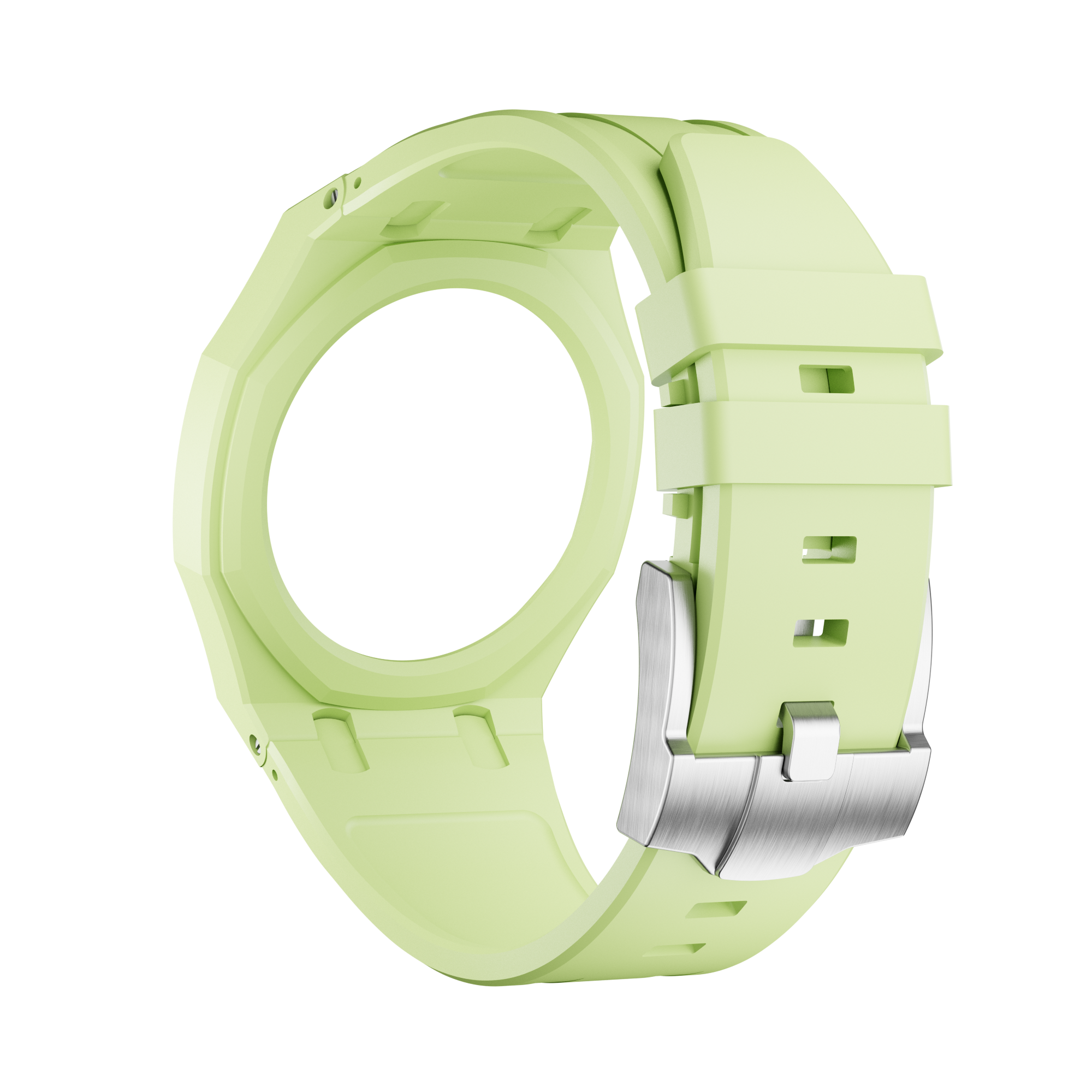 Strapmont Bioceramic Rubber Strap Case for AP x Swatch Royal Pop