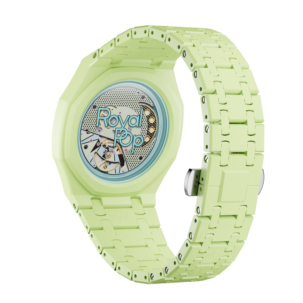 Strapmont Bioceramic Bracelet Case for AP x Swatch Royal Pop