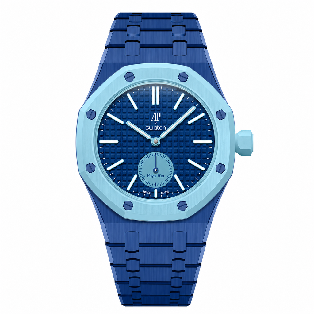 Strapmont Bioceramic Bracelet Case for AP x Swatch Royal Pop