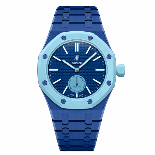 Strapmont Bioceramic Bracelet Case for AP x Swatch Royal Pop