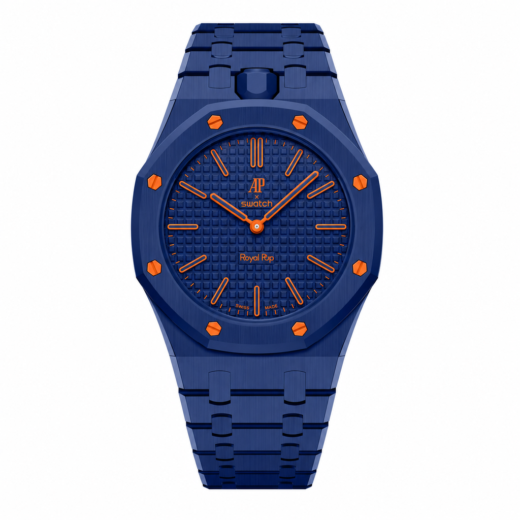 Strapmont AP x Swatch Royal Pop Bioceramic Case Orenji Hachi