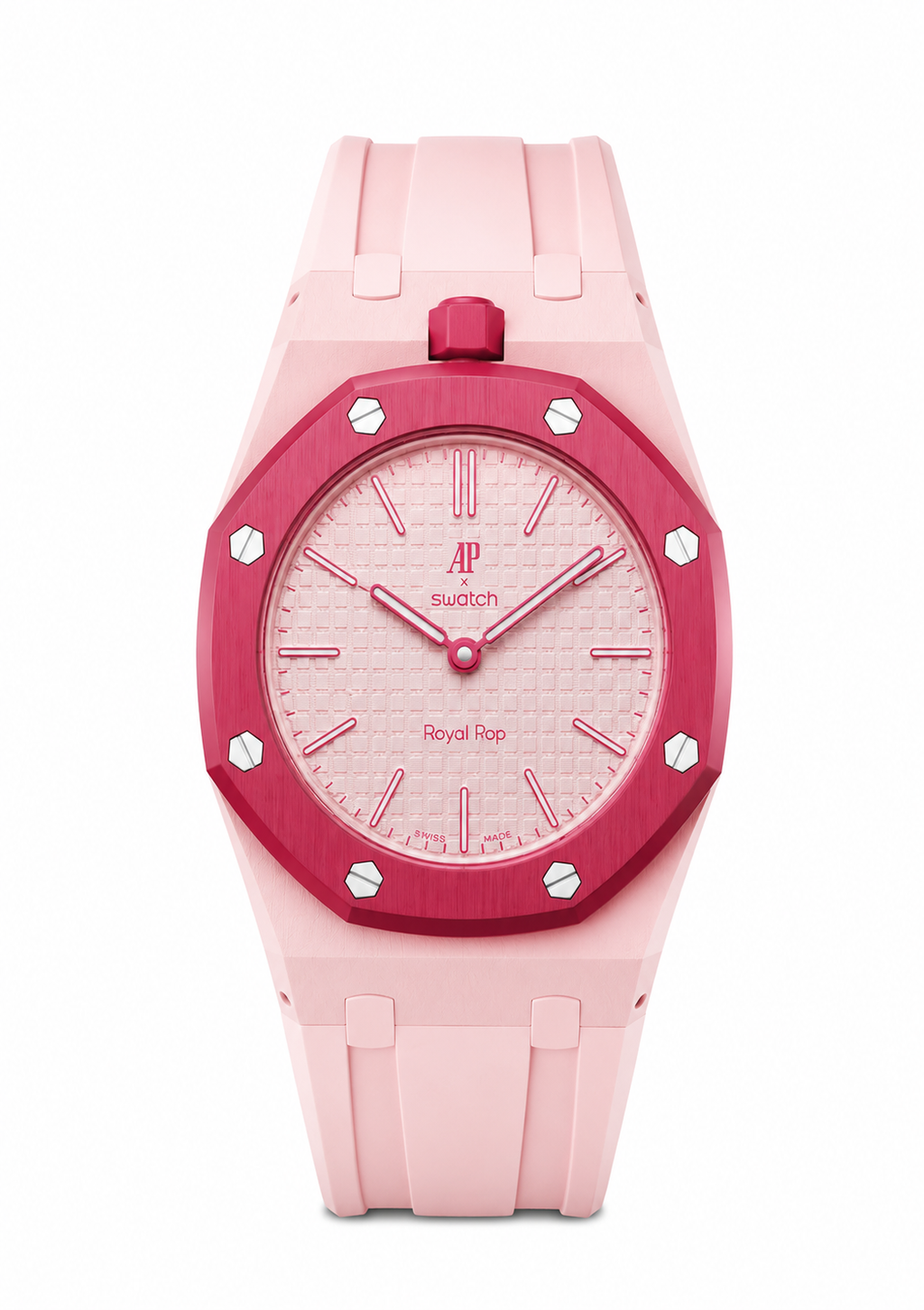 Strapmont Bioceramic Rubber Strap for AP x Swatch Royal Pop