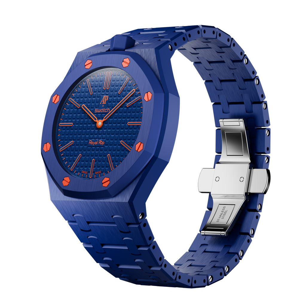 Strapmont AP x Swatch Royal Pop Bioceramic Case Orenji Hachi
