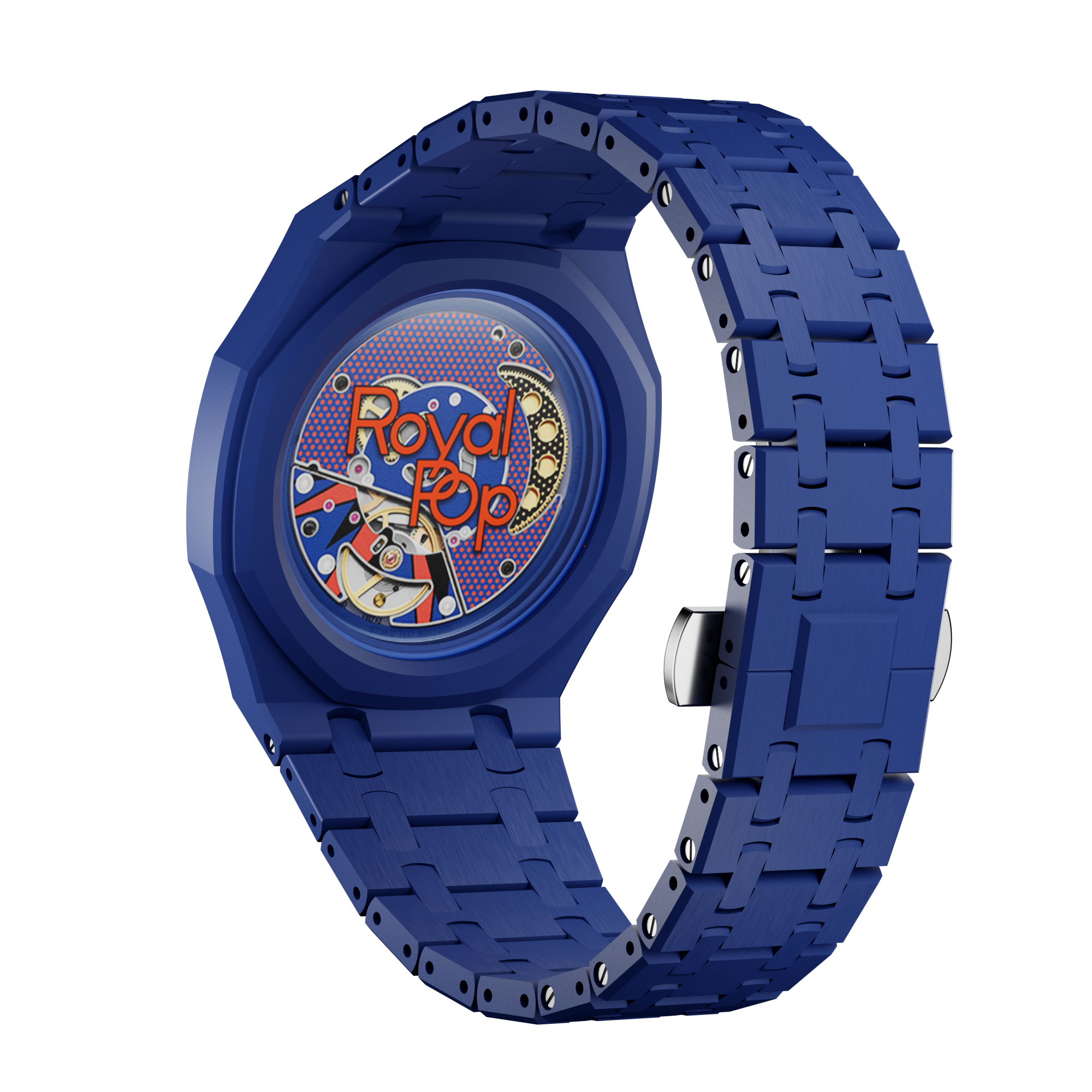 Strapmont AP x Swatch Royal Pop Bioceramic Case Orenji Hachi