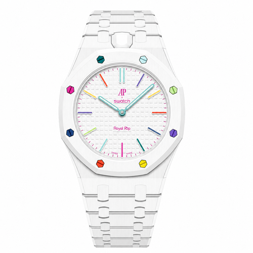 Strapmont Bioceramic Bracelet Case for AP x Swatch Royal Pop