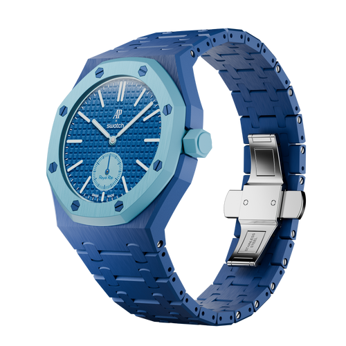 Strapmont Bioceramic Bracelet Case for AP x Swatch Royal Pop