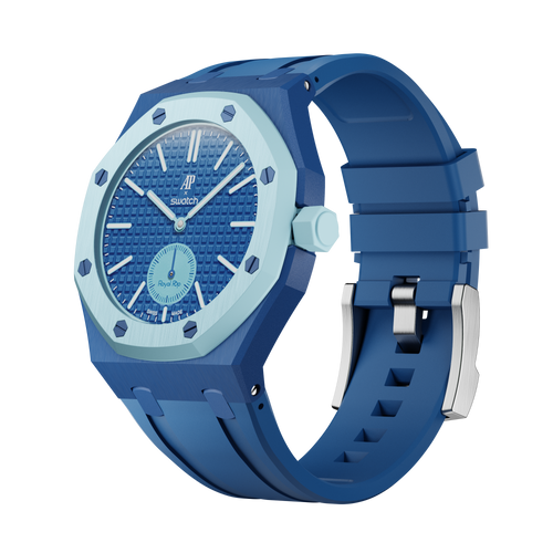 Strapmont AP × Swatch Royal Pop Bioceramic Watch Strap Case