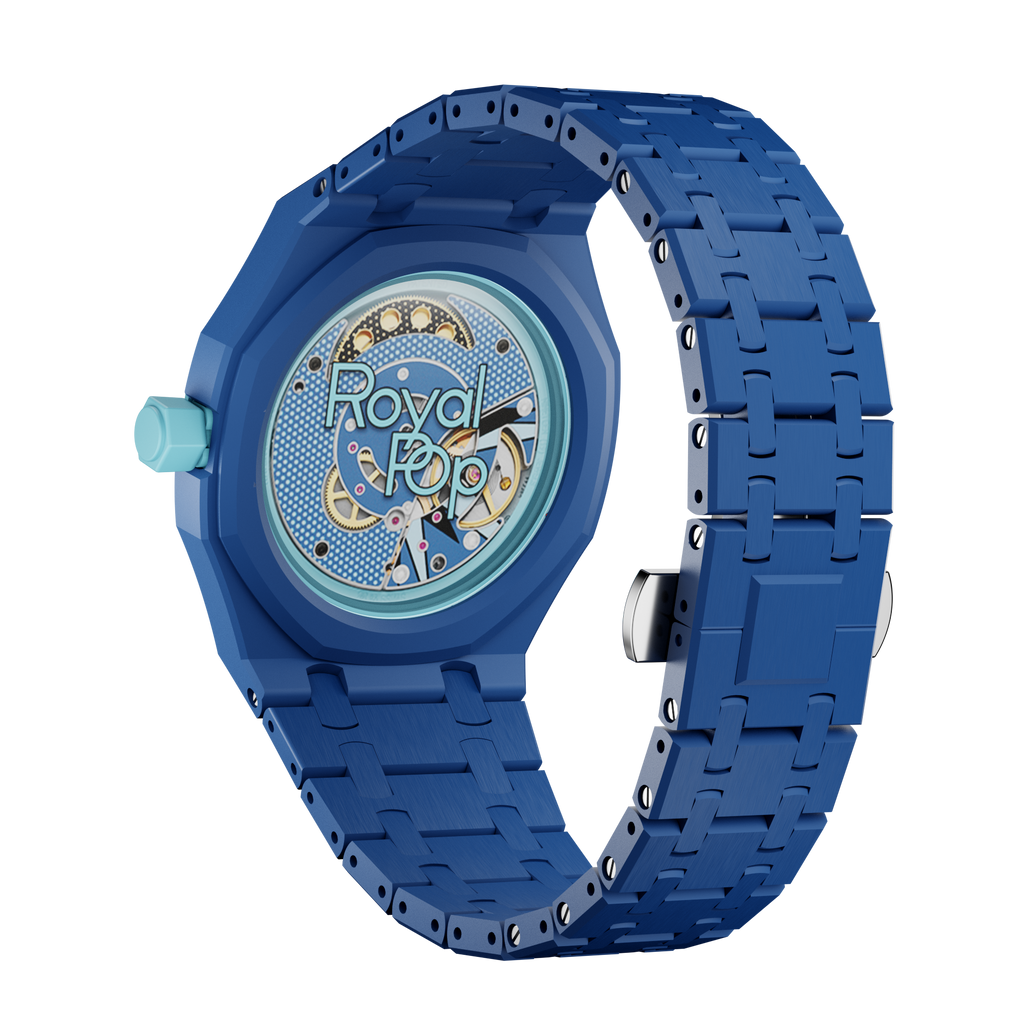 Strapmont Bioceramic Bracelet Case for AP x Swatch Royal Pop