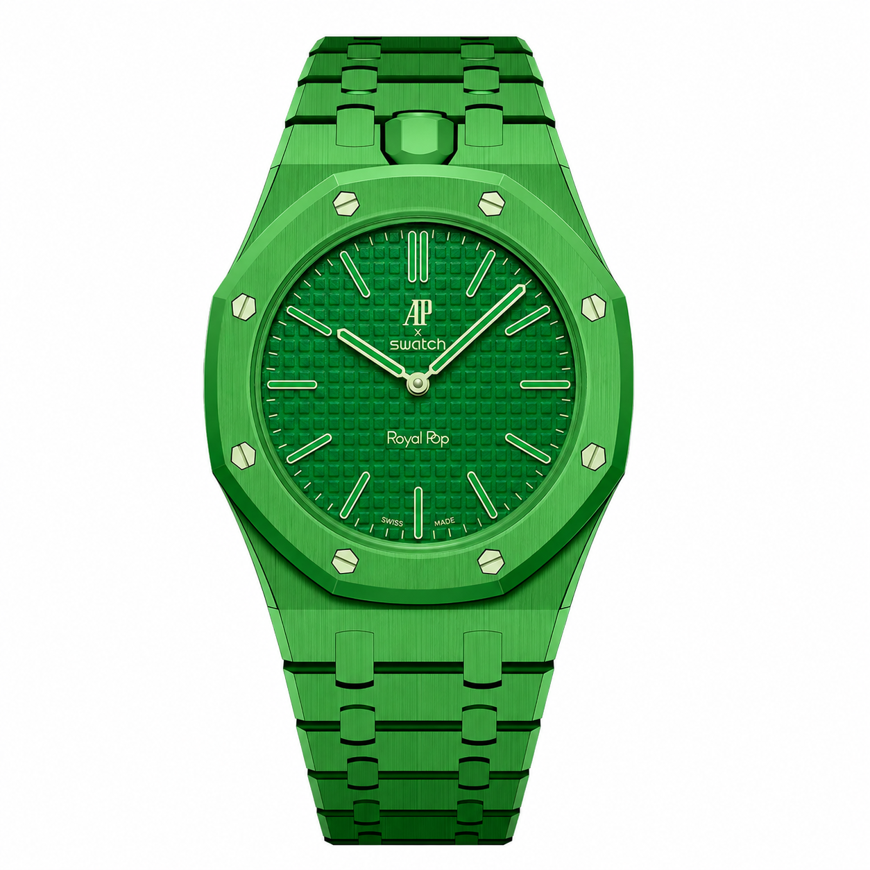 Strapmont Bioceramic Bracelet Case for AP x Swatch Royal Pop