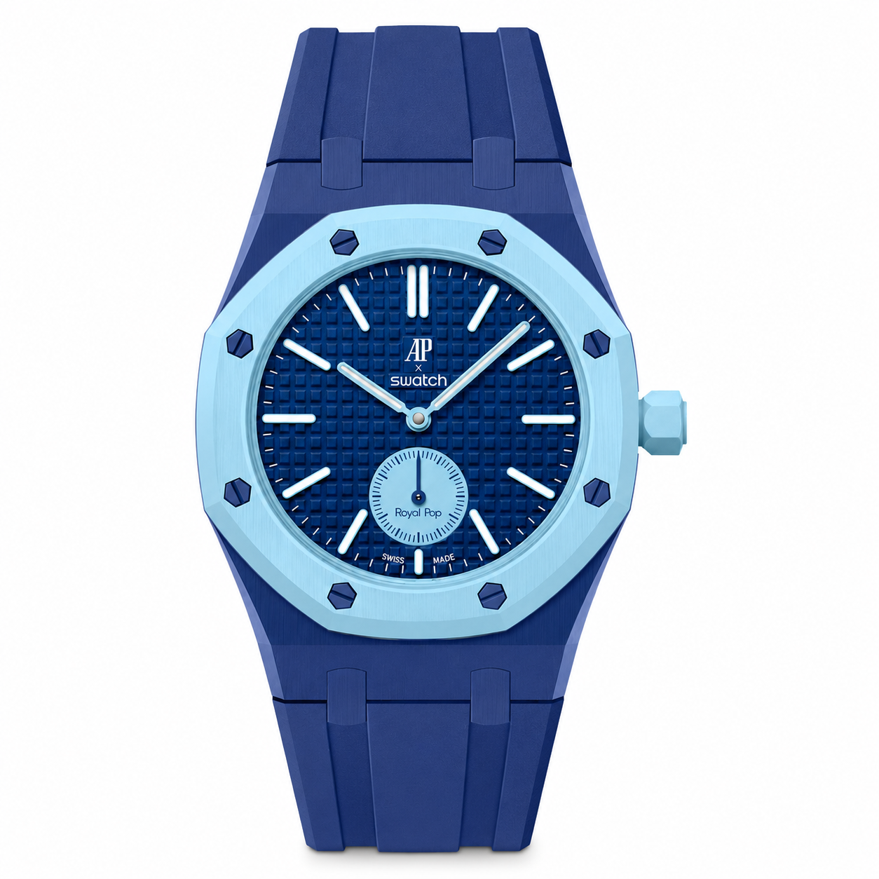 Strapmont AP × Swatch Royal Pop Bioceramic Watch Strap Case