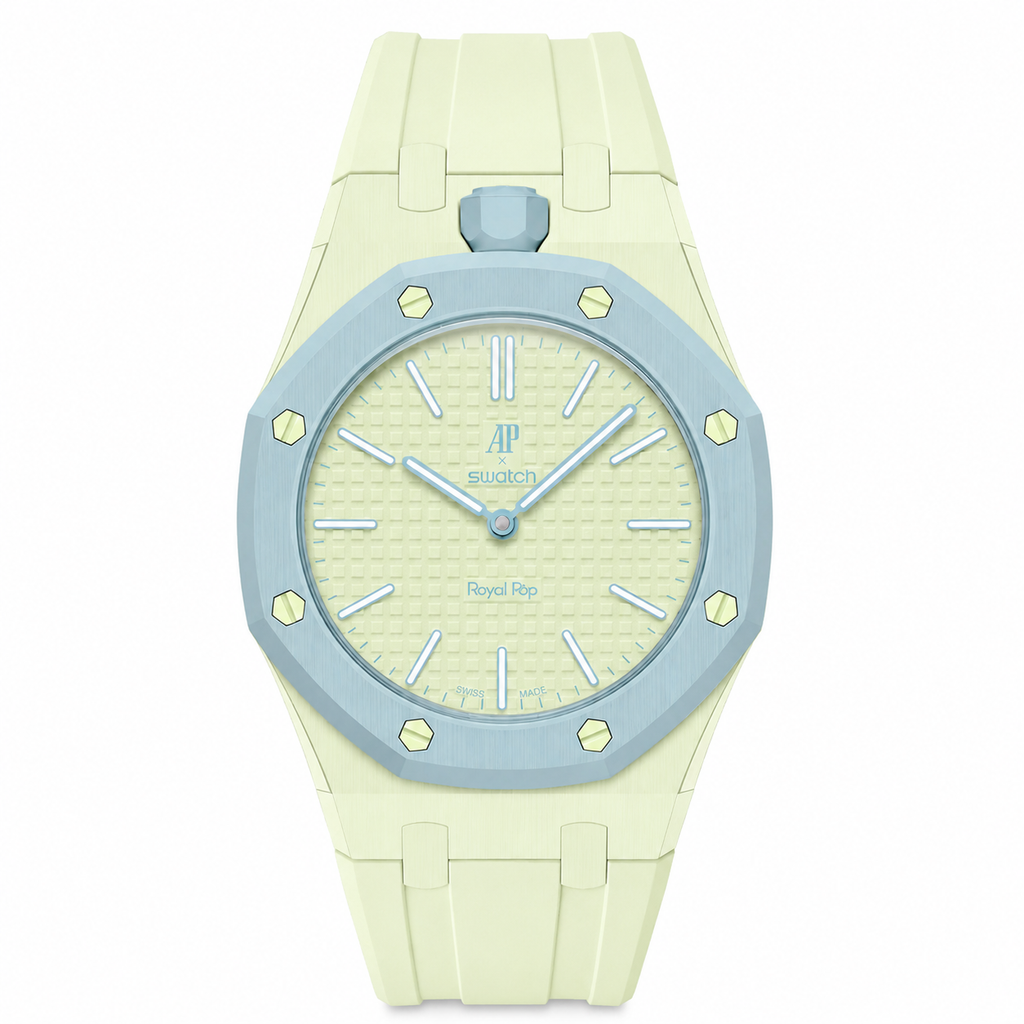 Strapmont Bioceramic Rubber Strap Case for AP x Swatch Royal Pop
